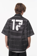 Harsh and Cruel Colorblock Digital Sports Print Shirt