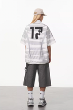Harsh and Cruel Colorblock Digital Sports Print Shirt