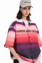 Harsh and Cruel Sunset Clouds Cuban Shirt