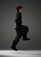 BLIND NO PLAN Short Silhouette Slim Fit Leather Jacket