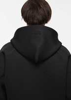 BLIND NO PLAN Embroidered Plunging Sleeve Air Hoodie