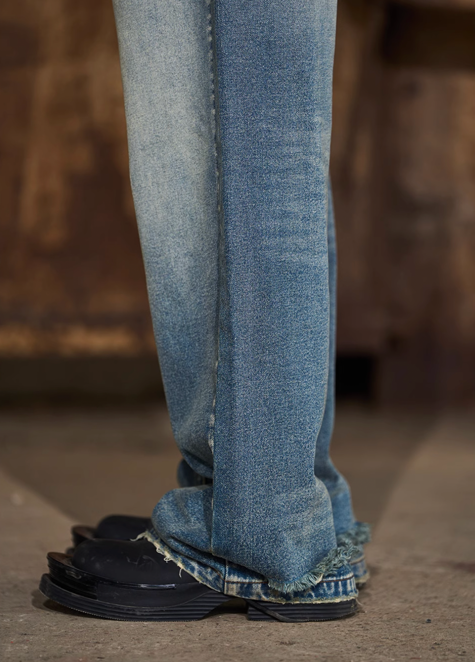BLIND NO PLAN EXIT MODE Nostalgia Washed Destroyed Jeans