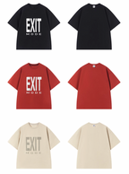 BLIND NO PLAN EXIT MODE Basic Large Logo Printing Tee
