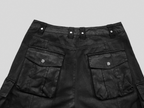 UNDERWATER Wax Bandage Multi Pocket Rivet Work Shorts