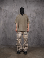 UNDERWATER Desert Camouflage 3D Cut Multi Pocket Work Cargo Pants