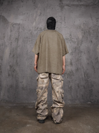 UNDERWATER Desert Camouflage 3D Cut Multi Pocket Work Cargo Pants