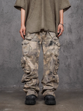 UNDERWATER Desert Camouflage 3D Cut Multi Pocket Work Cargo Pants