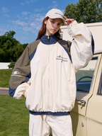 Harsh and Cruel Colorblocking Basic Logo Training Track Jacket