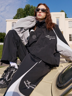 Harsh and Cruel Colorblocking Basic Logo Training Track Jacket