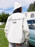 Harsh and Cruel Vintage Handwritten Embroidered Detroit Jacket