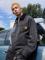 Harsh and Cruel Vintage Handwritten Embroidered Detroit Jacket