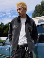 Harsh and Cruel Vintage Handwritten Embroidered Detroit Jacket