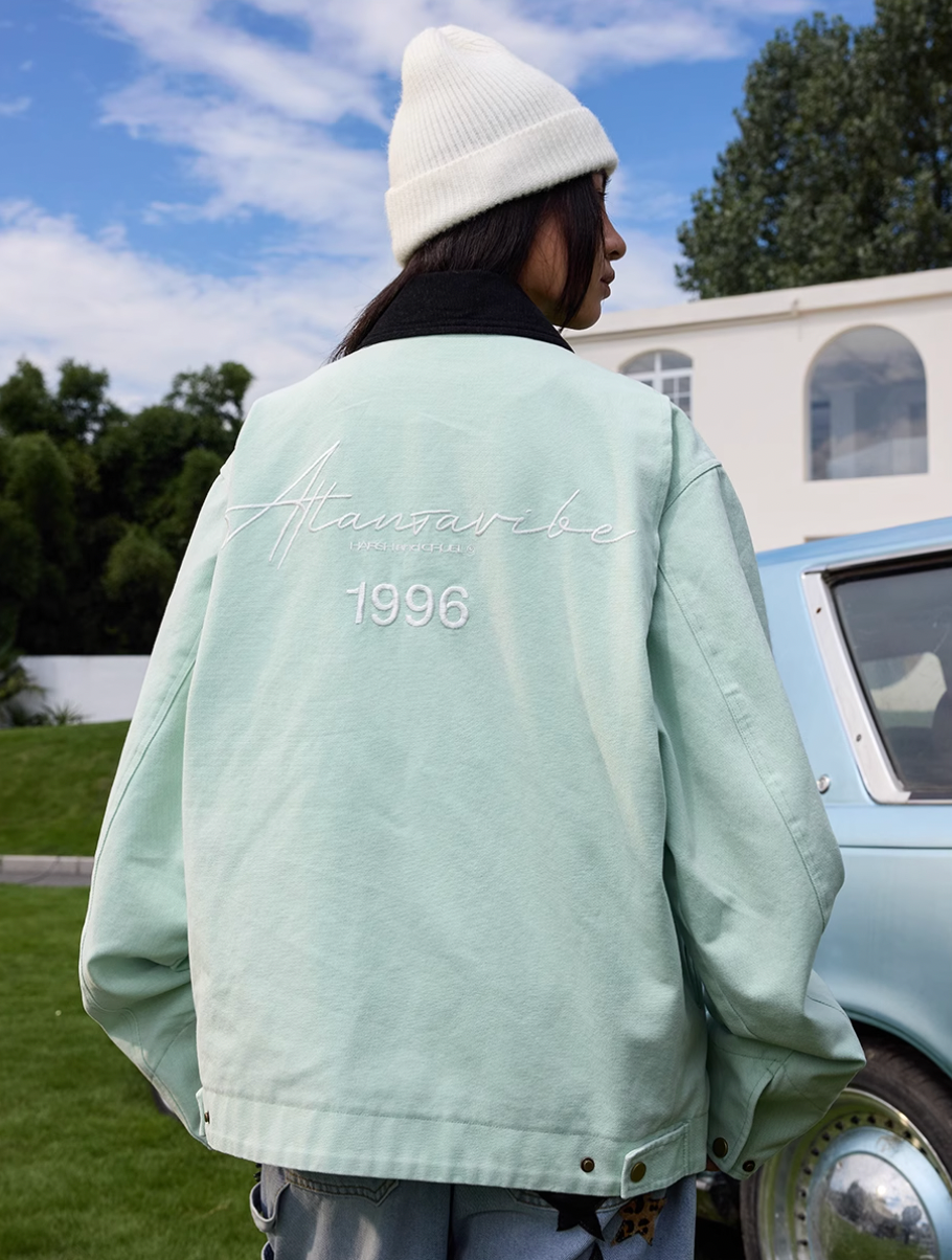 Harsh and Cruel Vintage Handwritten Embroidered Detroit Jacket