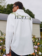Harsh and Cruel Floral Embroidered Long Sleeve Shirt