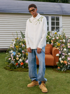 Harsh and Cruel Floral Embroidered Long Sleeve Shirt