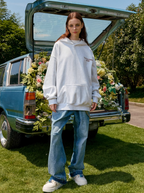 Harsh and Cruel Basic Logo Slogan HACR Embroidered Hoodie