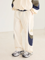 Harsh and Cruel Contrast Color Stitching Logo Track Pants