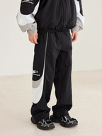 Harsh and Cruel Contrast Color Stitching Logo Track Pants