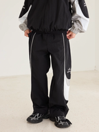 Harsh and Cruel Contrast Color Stitching Logo Track Pants