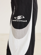 Harsh and Cruel Contrast Color Stitching Logo Track Pants