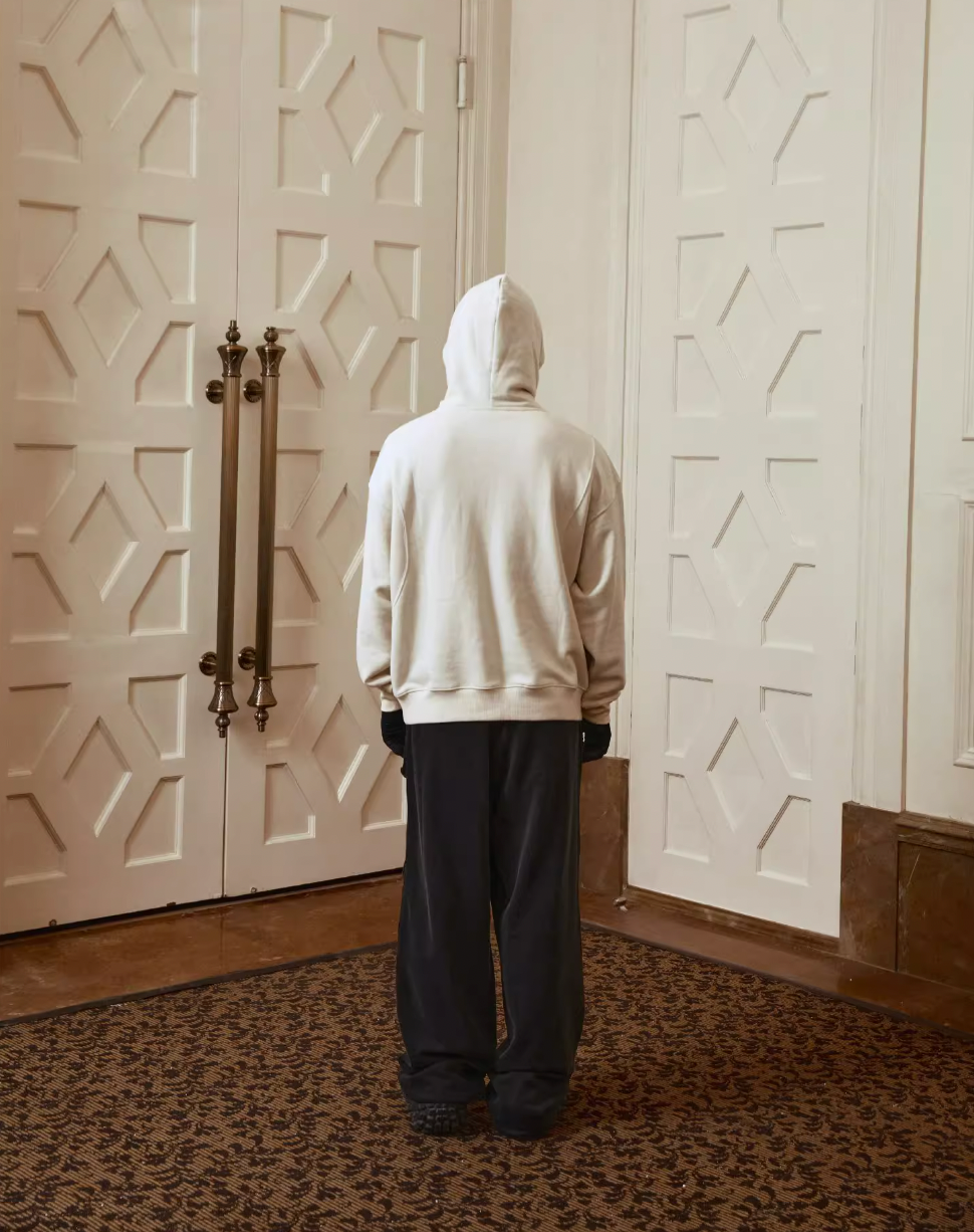 STEEPC Balaclava Foam Print Hoodie