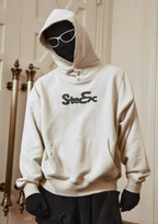 STEEPC Balaclava Foam Print Hoodie