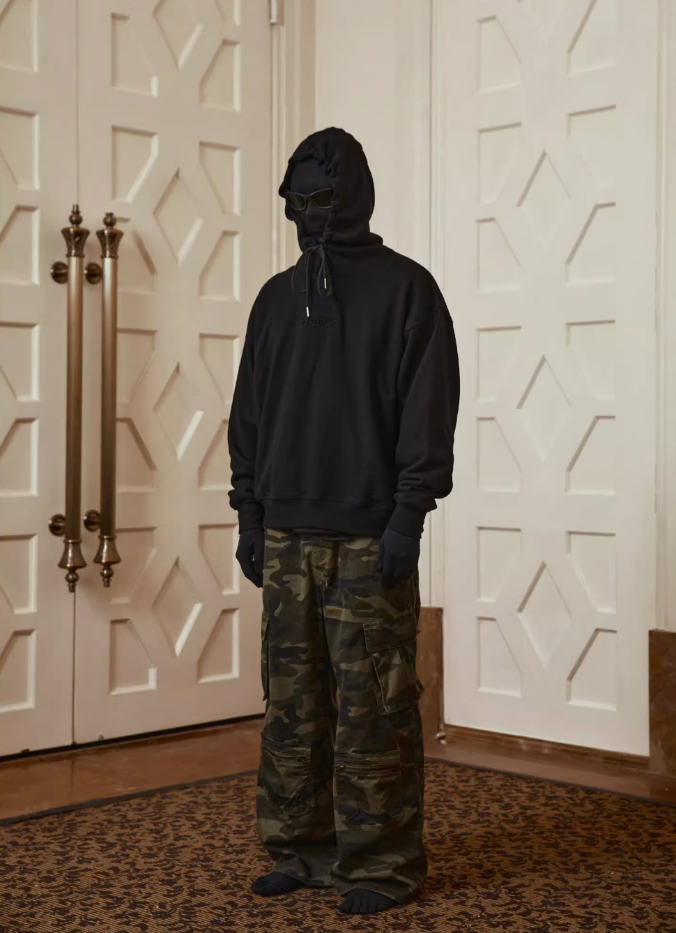 STEEPC Frame Embroidered Hoodie