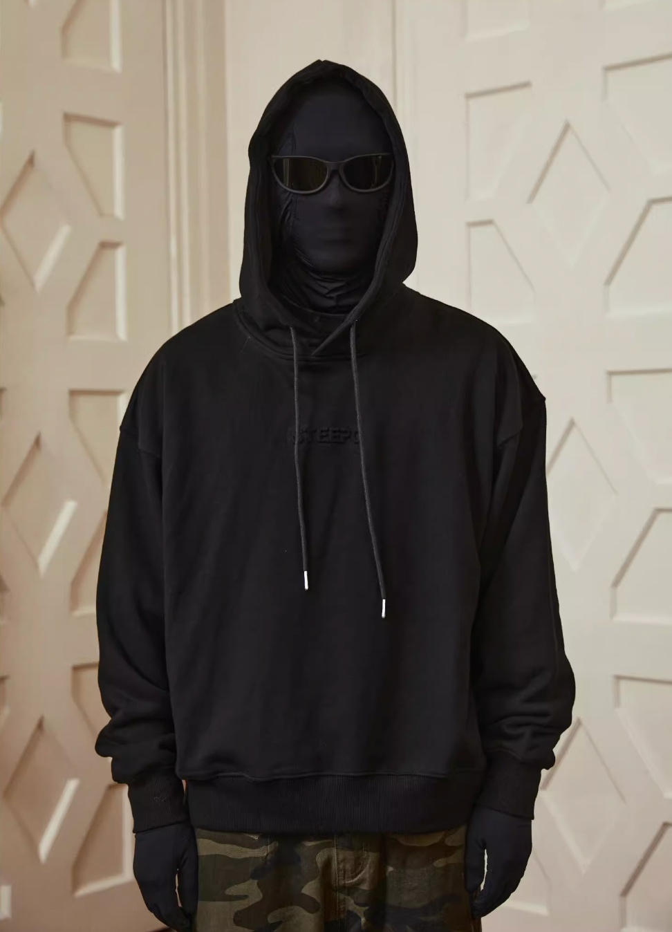 STEEPC Frame Embroidered Hoodie