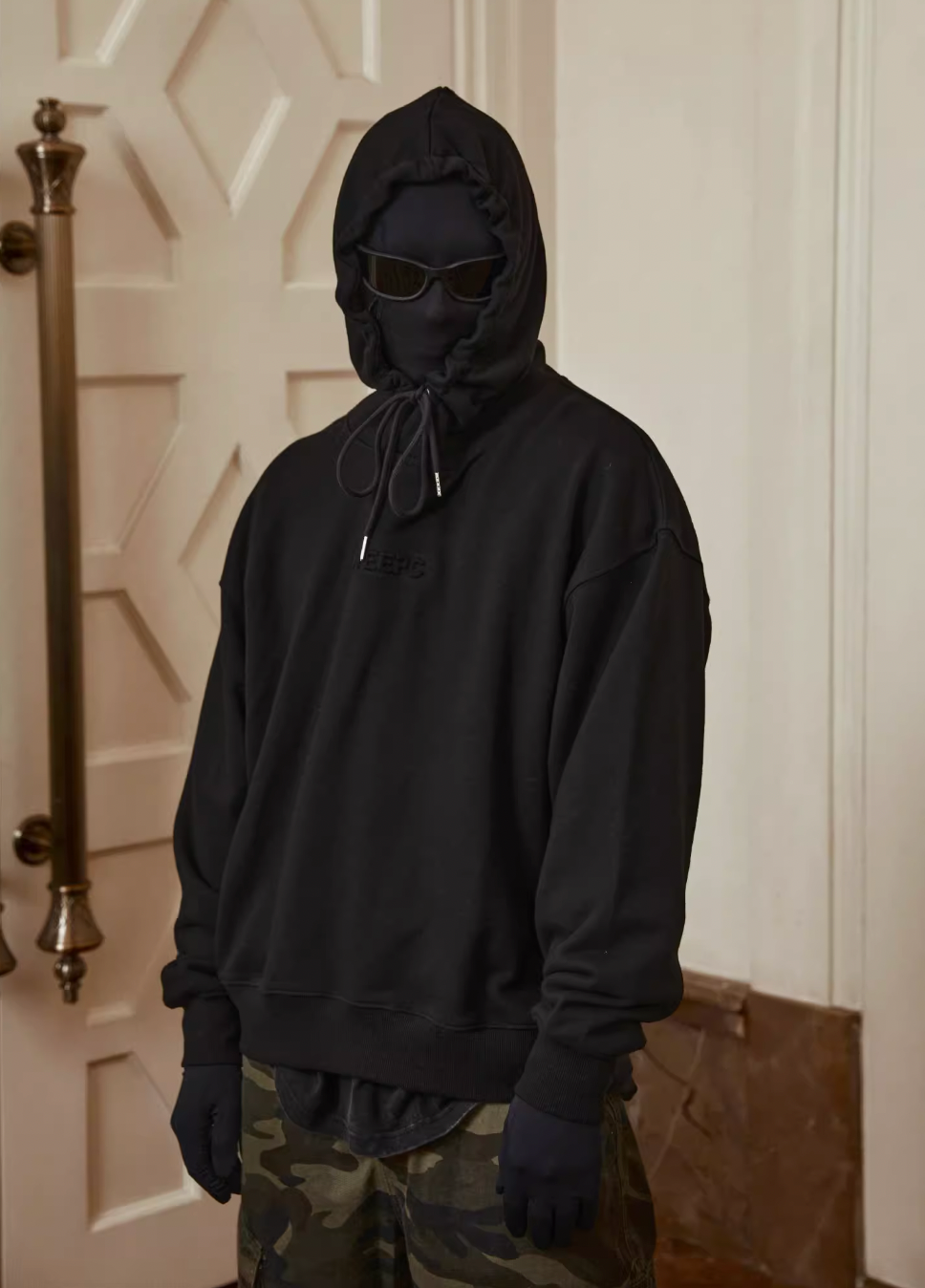 STEEPC Frame Embroidered Hoodie