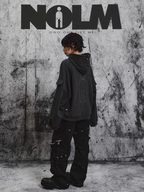 STEEPC NOLM Embroidered Logo Loose Hoodie