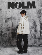 STEEPC NOLM Embroidered Logo Loose Hoodie