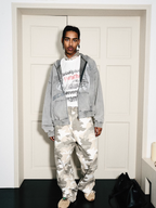 STEEPC Heavy Washed Old Boxy Zip Hoodie