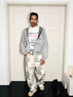 STEEPC Heavy Washed Old Boxy Zip Hoodie
