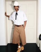 STEEPC Lumberjack Jewel Double Knee Baggy Shorts