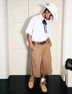 STEEPC Lumberjack Jewel Double Knee Baggy Shorts