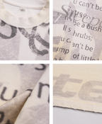 STEEPC Aged Spray Washed Blotch Full Print Tee