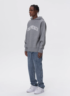 UNTILWERICH Jacquard Hooded Knit Sweater