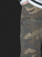 UNTILWERICH Dirty Camo Multi Pocket Work Cargo Pants
