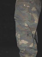 UNTILWERICH Dirty Camo Multi Pocket Work Cargo Pants