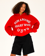 MHARF Printed Patchwork Hoodie