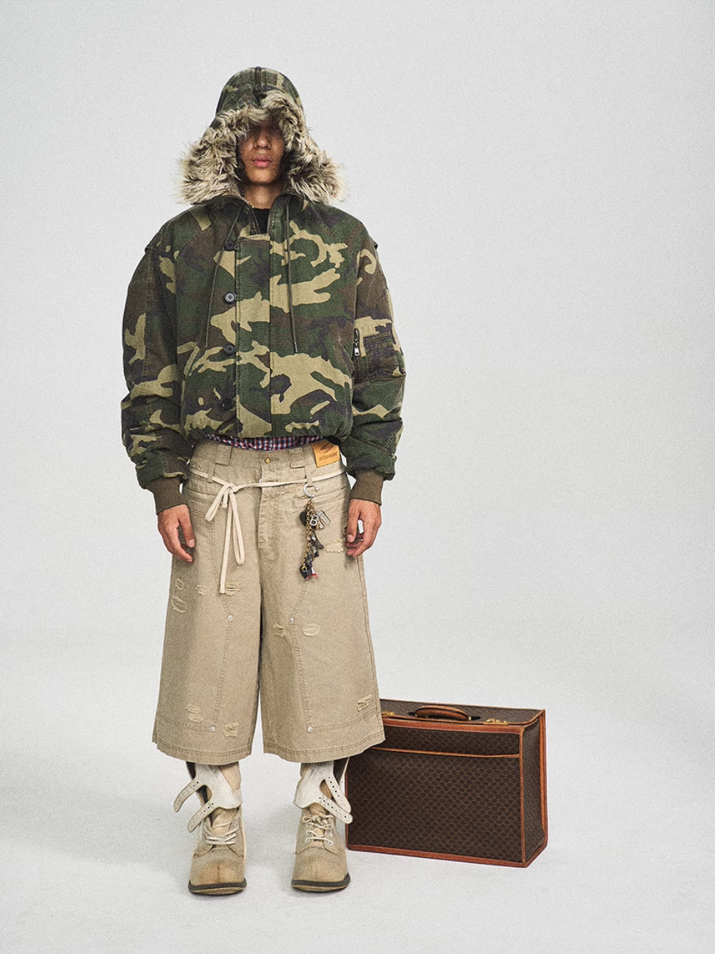 STEEPC Green Camouflage N2B Military Jacket