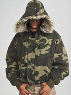 STEEPC Green Camouflage N2B Military Jacket