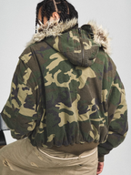 STEEPC Green Camouflage N2B Military Jacket