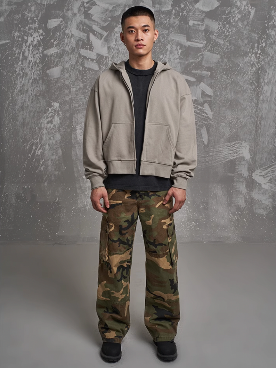 F3F Select Basic Zip Up Hoodie