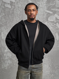 F3F Select Reversible Plaid Zip Up Hoodie