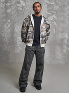 F3F Select Reversible Camouflage Zip Up Hoodie