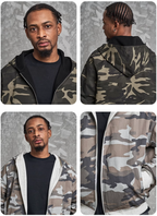 F3F Select Reversible Camouflage Zip Up Hoodie