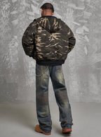 F3F Select Dirty Dyed Whiskering Print Design Jeans