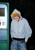 YADcrew Short Air Layer Zip Up Hoodie