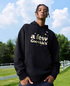 AFGK Butterfly Flower Flying Embroidery Hoodie